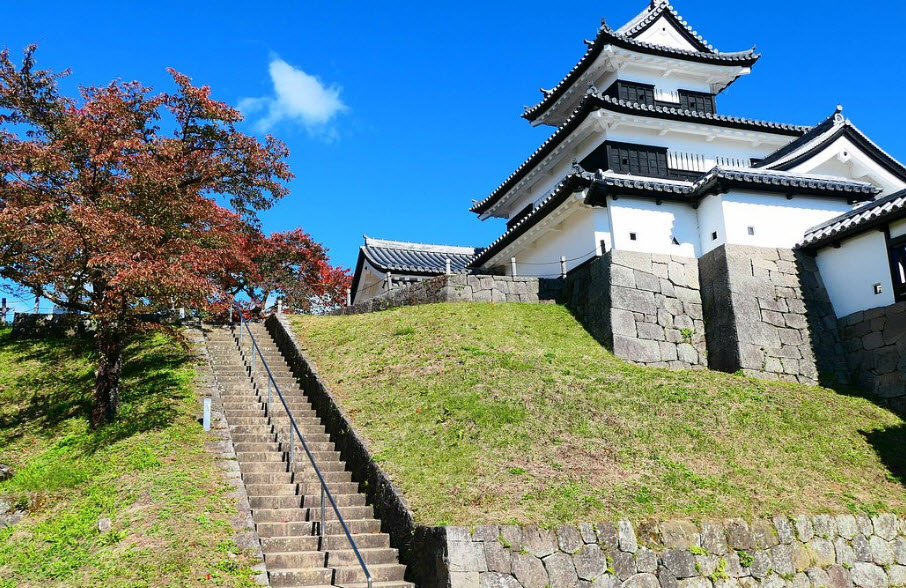 Shirakawa Komine Castle Ruins, Japan